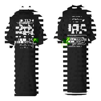 Futuro Papá 2025 Carga En Curso Camiseta unisex - Regaloses