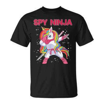 Gaming Spy Unicorn Ninja Gamer Gaming Enthusiast T-Shirt - Geschenkecke