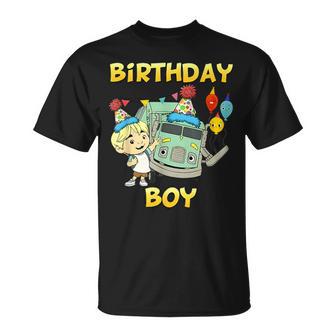 Garbage Truck Birthday Boy Recycling Trash Family Birthday T-Shirt - Thegiftio UK