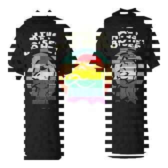 Gay Pride Ghost Hate Boo Sheet Rainbow Flag Lgbtq Men Women T-Shirt - Monsterry