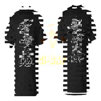 Gi Rap Girafe Rappeur Humoristique Pour Homme Enfant Garçon T-Shirt - Cadeauxyz