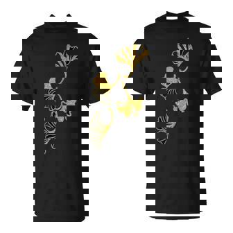 Ginkgo Leaves Opulent Foliage Vector Art Tank Top T-Shirt - Monsterry