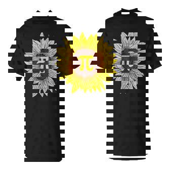 Girasol Matemáticas Nerd Pi Symbol T Pi Day Hombres Es Camiseta unisex - Regaloses