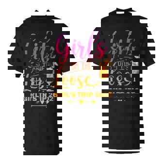 Girls On The Loose Tie Dye Girls Weekend Trip 2025 T-Shirt - Thegiftio