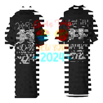 Girls Trip New York 2024 Summer Vacation Beach Matching Kids T-Shirt - Monsterry
