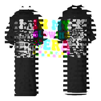 In My Glowing Era Retro Colorful Quote Group Team Tie Dye T-Shirt - Monsterry