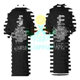 Glucógeno Enfermedad De Almacenamiento Conciencia Girasol Cuello Camiseta unisex - Regaloses