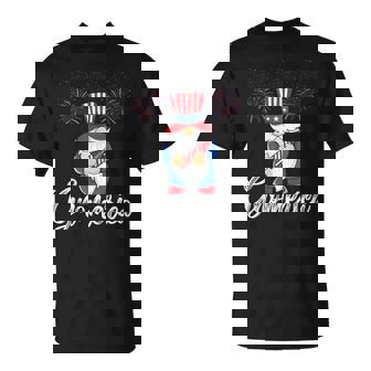 Gnomes 4 Juillet Feux D'artifice Gnomerica Américain S Hommes T-Shirt - Cadeauxyz