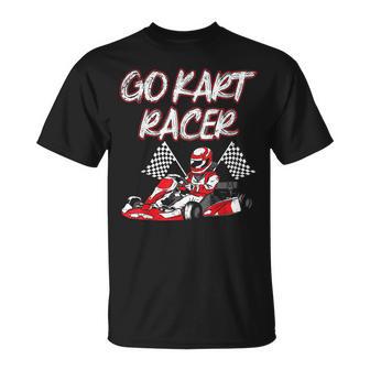 Go Kart Racer Red Kart Racing Kart T-Shirt - Geschenkecke