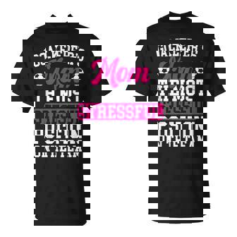 Goalkeeper's Mom Sport Lover Soccer Mama T-Shirt - Seseable