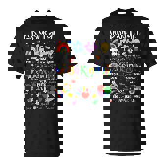 God Says I Am Autism Awareness Christian Bible Verse T-Shirt | Seseable UK