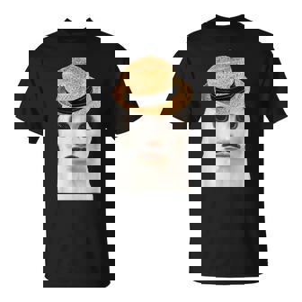 Goofy Ahh Cat Meme Dank Cursed Weirdcore Cringey Banana Cat Camiseta unisex - Regaloses