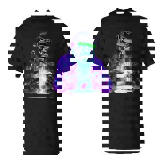 Gorilla Vr Gamer Playing Tag Boys Adult Gorilla Vr T-Shirt - Monsterry
