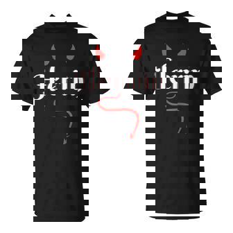 Gothic Okkult Spruch Teufelchen Sarkasmus Herrin Domina T-Shirt - Geschenkecke