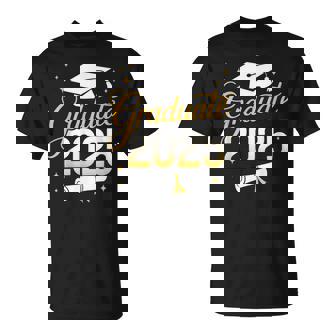 Graduate 2025 For Class Of 2025 Graduation T-Shirt - Seseable
