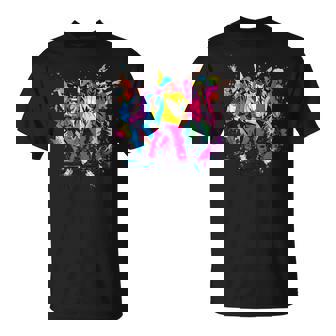 Gráfico De Graffiti Urbano De Hip Hop Bailando Camiseta unisex - Regaloses