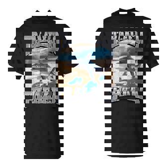 Gráfico De Memes De Tralalelo Tralala Divertido Tiburón Italiano Brainrot Camiseta unisex - Regaloses