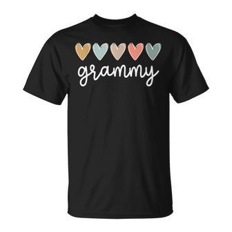 Grammy Hearts Grammy Grandma T-Shirt - Thegiftio UK