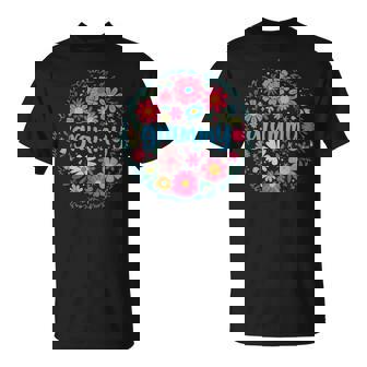 Grammy For Grandma Wildflower Floral Women T-Shirt | Mazezy