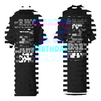 Grandma Birthday Boy Llama Pinata Party Matching Family T-Shirt - Thegiftio