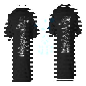 Graphiques Phosphorescents Géométriques Girafe Pour Hommes S Et Enfants T-Shirt - Cadeauxyz