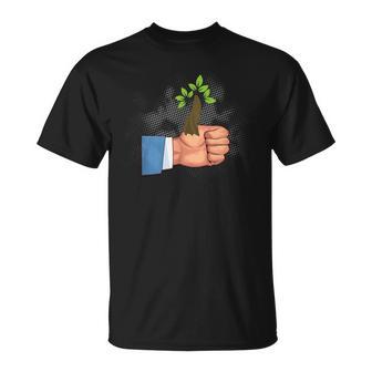 Green Thumb Hobby Gardener Gardening Gardening T-Shirt - Geschenkecke