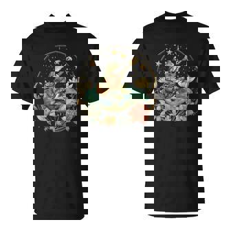 Guitare Amusante En Forme De Grenouille Motif Feuille De Lotus Pour Homme Et T-Shirt - Cadeauxyz