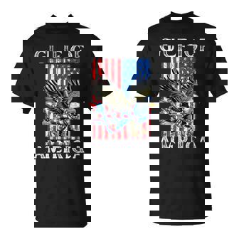Gulf Of Usa America Mexico Gulf Est 2025 Us American Flag T-Shirt - Thegiftio