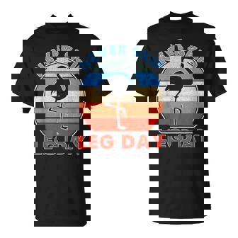 Gym Vintage Never Skip Leg Day T-Shirt - Monsterry