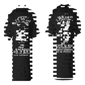 Me Ha Costado 46 Años Estar Tan Bueno 46 Cumpleanos Camiseta unisex - Regaloses
