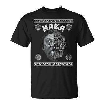 Haka Fans Maori Warrior New Zealand Rugby T-Shirt - Geschenkecke