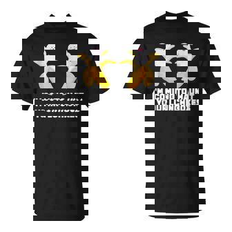 Halloween I'm Coming To Haunt Your Lunchboxes Banana Tank Top T-Shirt - Monsterry