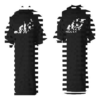 Handball Evolution Fun Handball Player Handballer T-Shirt - Seseable
