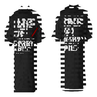 Hands Off Protest Saturday April 5 Social Security Medicare T-Shirt | Mazezy