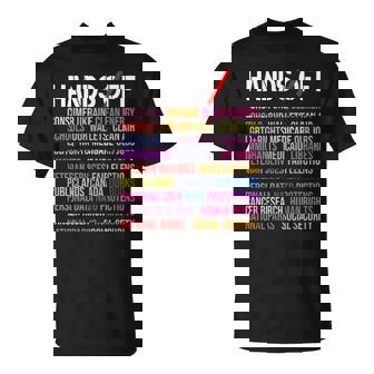 Hands Off Protest Saturday April 5 Women T-Shirt | Mazezy