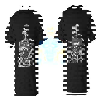 Handsome Man Fashion Man 80S 90Sintage Airbrush Painting T-Shirt - Cadeauxyz