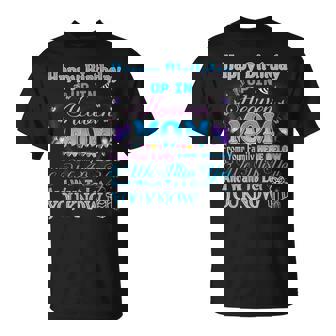 Happy Heavenly Birthday To My Mom In Heaven Loss Mother T-Shirt - Thegiftio