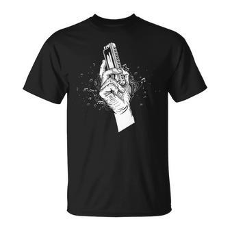 Harmonica Blues Orchestre Musicien Harmonica T-Shirt - Cadeauxyz