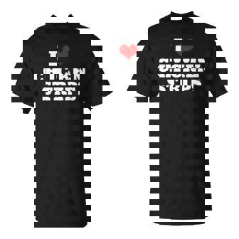 I Heart Love Chicken Strips Food T-Shirt | Mazezy
