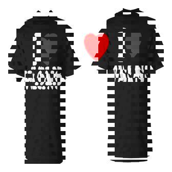 I Heart Love Wasians Sexy Asian Caucasian Mixed T-Shirt - Monsterry
