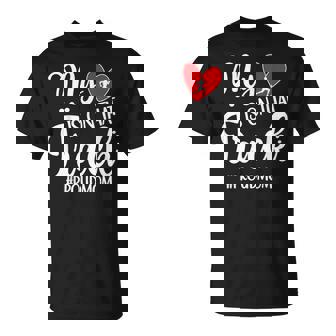 My Heart Is On That Track Proud Track Mom T-Shirt | Mazezy