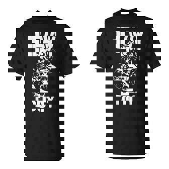 Heavy Duty Lift Heavy Get Big Halterofilia Love Gym Fitness Camiseta unisex - Regaloses