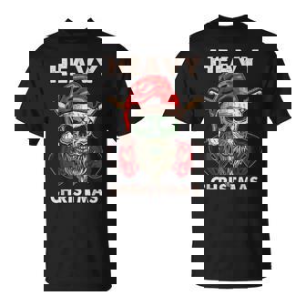 Heavy Metal Navidad Rock Navidad Camiseta unisex - Regaloses