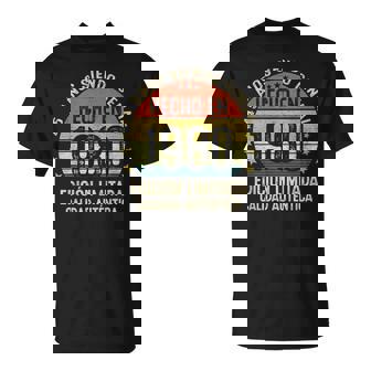 Hecho En 1980 45 Años Cumpleaños Divertido Regalo 45 Años Camiseta unisex - Regaloses