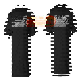 Hecho En Enero 26 Impresionante Nacido En 26 Cumpleañosintage Camiseta unisex - Regaloses