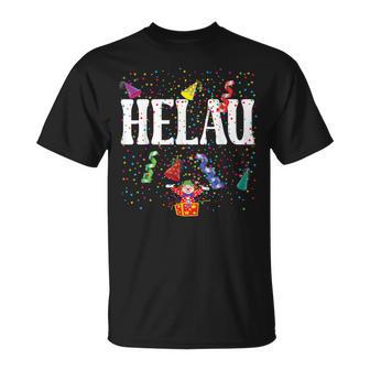 Helau Carnival Jecken Kölle Alaaf Fancy Dress Costume Cologne T-Shirt - Geschenkecke