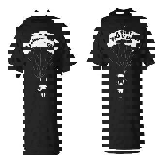 I Like To Get High Skydiving T Shirt Parachute Tee T-Shirt - Monsterry