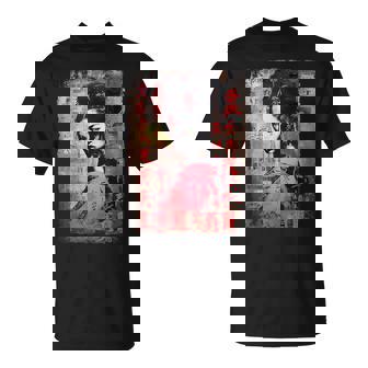 Hip Hop Urbain Y2kintage Hipster Edgy Streetwear Geisha T-Shirt - Cadeauxyz