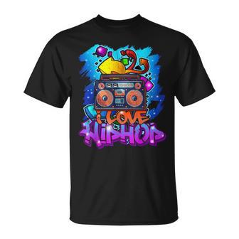 Hiphop Graffiti Music For Boys Girls Freestyle T-Shirt - Geschenkecke