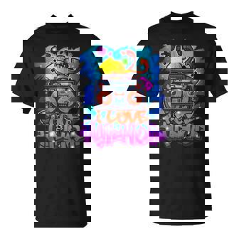 Hiphop Regalo Graffiti Music Para Niños Y Niñas Estilo Libre Camiseta unisex - Regaloses